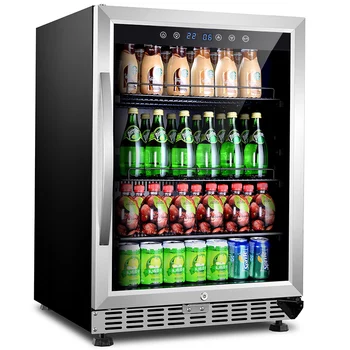 Дисплей на производителя Однозонный Вино Хладилник Изба Електрически Хладилник на Бар столове Шкафове