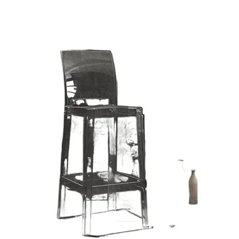 Луксозен Бар Стол За Очаквания Минималистичен Промишлен Високо Столче В Скандинавските Столове За Грим Хол Cadeiras De Jantar На Облегалката На Стола